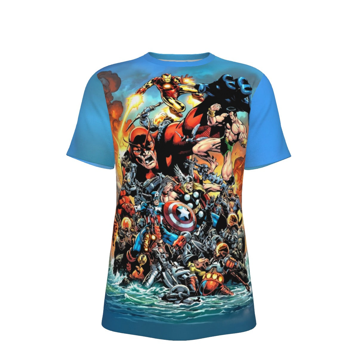 AVENGERS PINUP GO All Over Print Shirt & Tank Top - MICHAEL GOLDEN