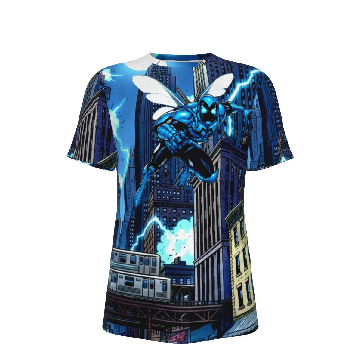 NEW BLUE BEETLE GO All Over Print Shirt & Tank Top -JAIME REYES - ORIGINAL ART