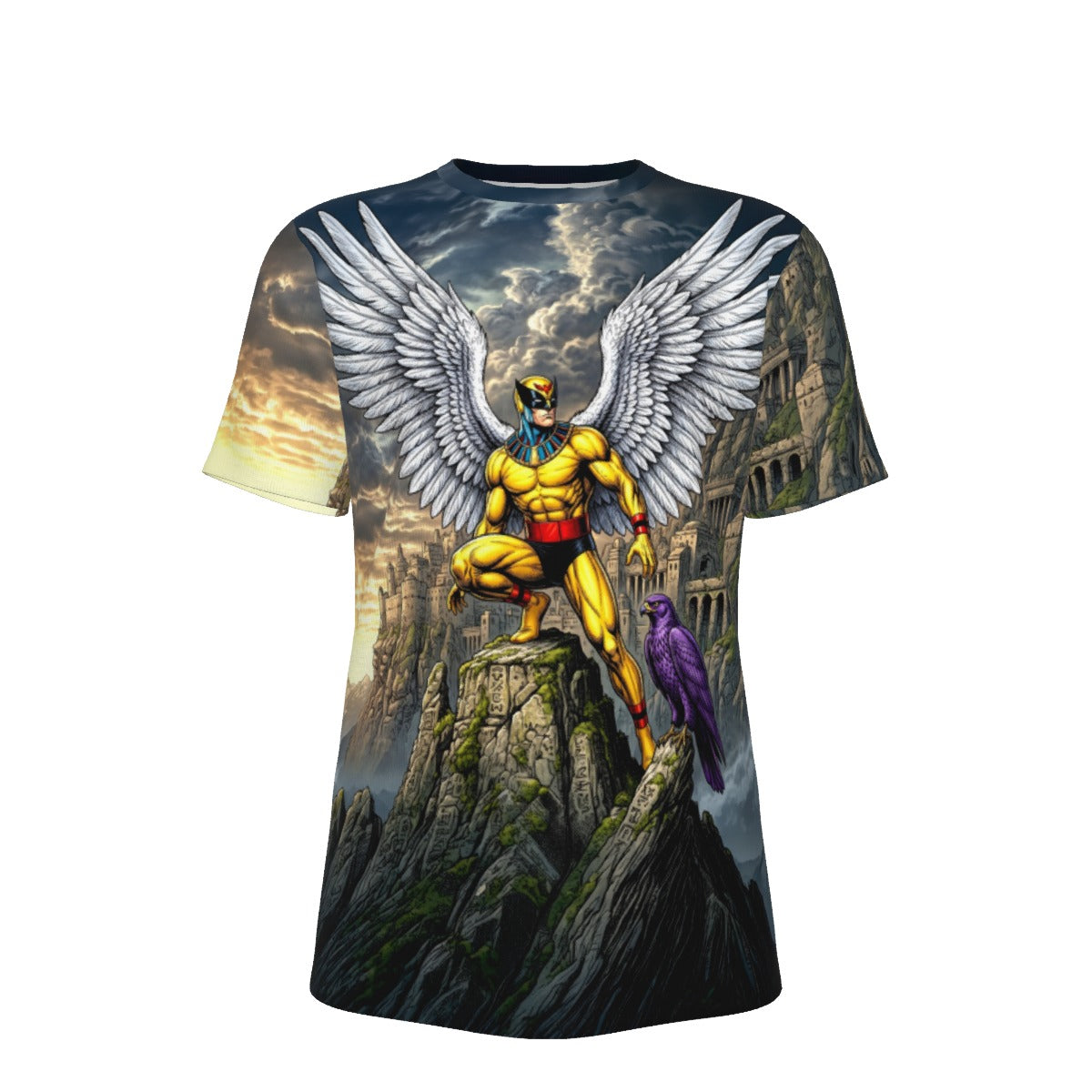 BIRDMAN GO All Over Print Shirt & Tank Top - OROIGINAL ART BY EKA