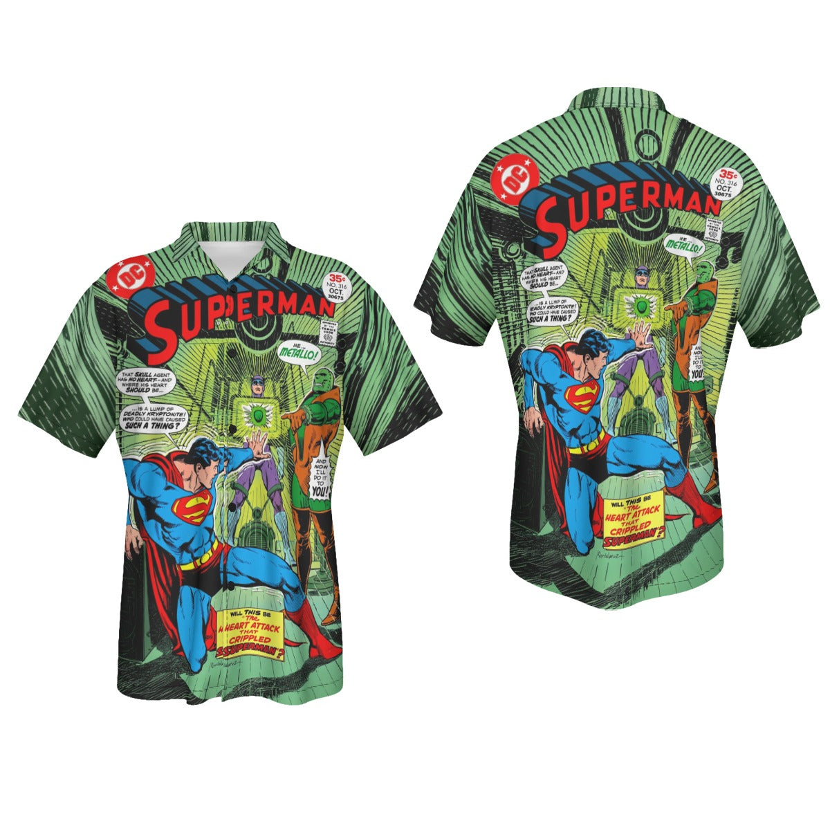 SUPERMAN 316 All Over Print Shirt & Tank Top