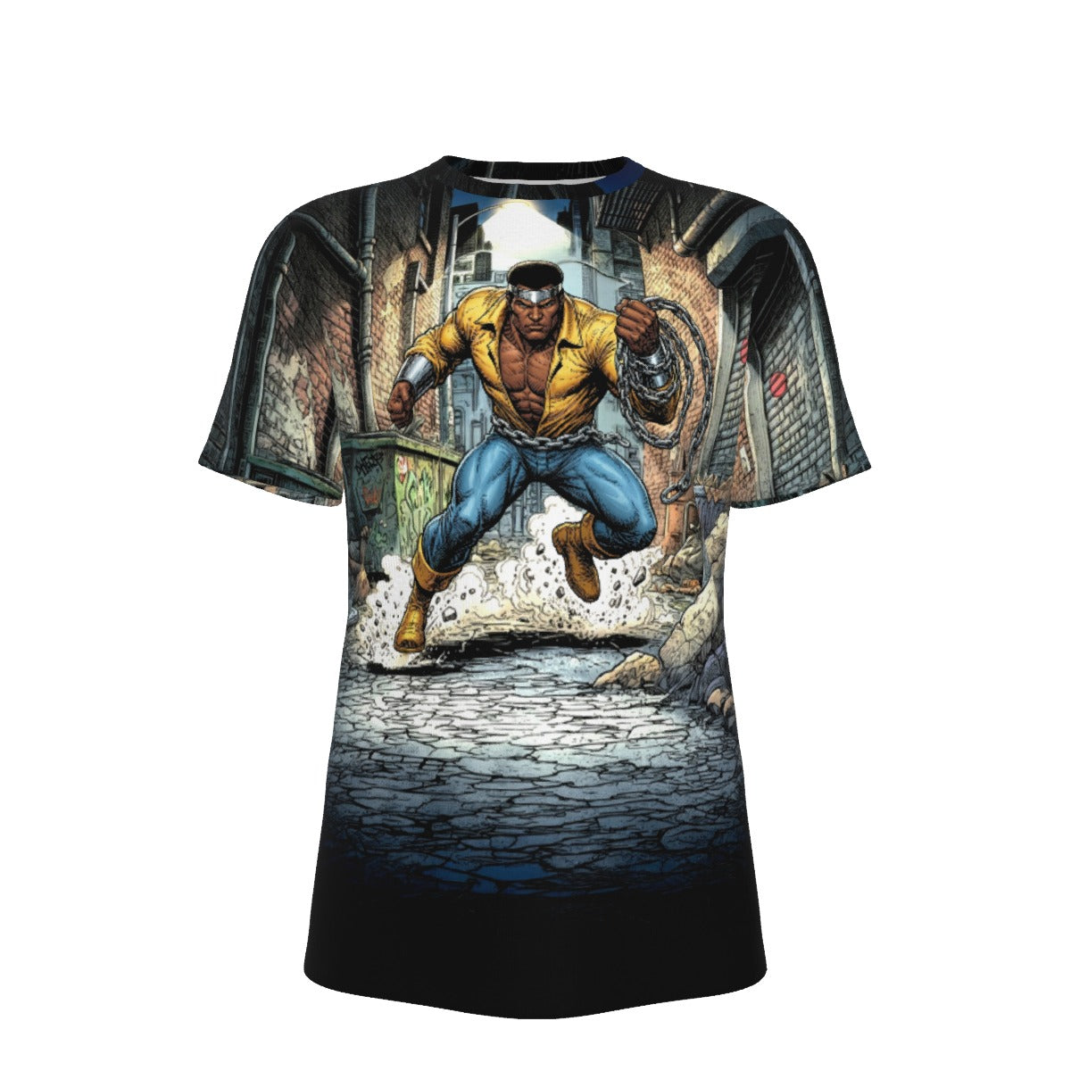 POWER MAN GO All Over Print Shirt & Tank Top - ALEX ROSS ART