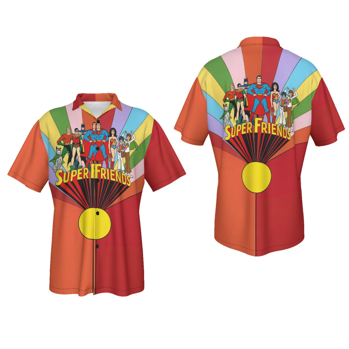 SUPER FRIENDS TV All Over Print Shirt & Tank Top