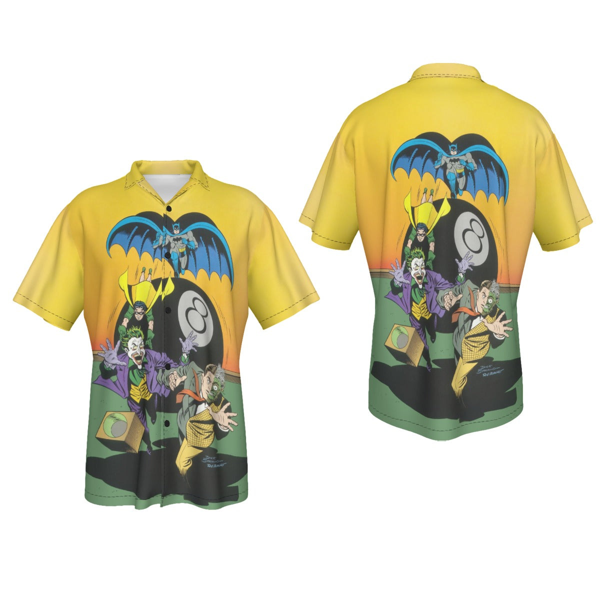 BATMAN & ROBIN PIN UP All Over Print Shirt & Tank Top - DICK SPRANG ART