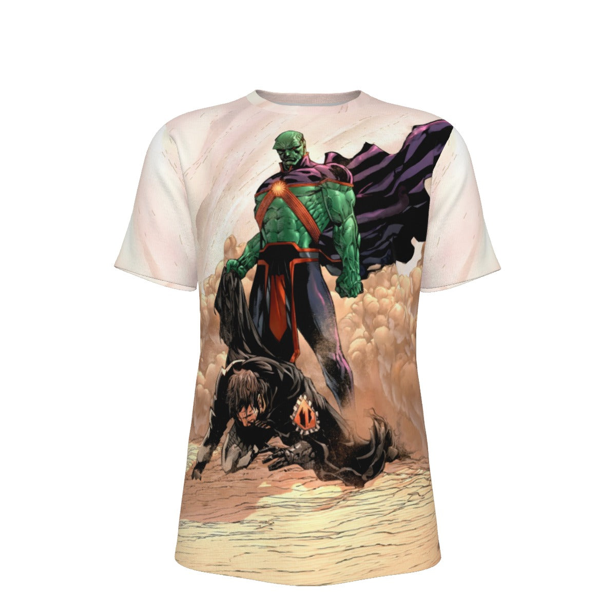 BATMAN WONDER WOMAN 3 All Over Print Shirt & Tank Top - FLASH - MARTIAN MANHUNTER PAGE