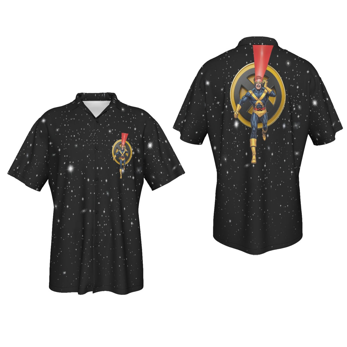 CYCLOPS GO All Over Print Shirt & Tank Top - XMEN GO ORIGINAL ART BY EKA