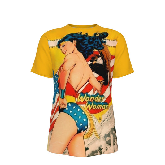 WONDER WOMAN 750 LAU VARIANT ALL OVER PRINT SHIRT AND TANK TOP- STANLEY ARTGEM LAU