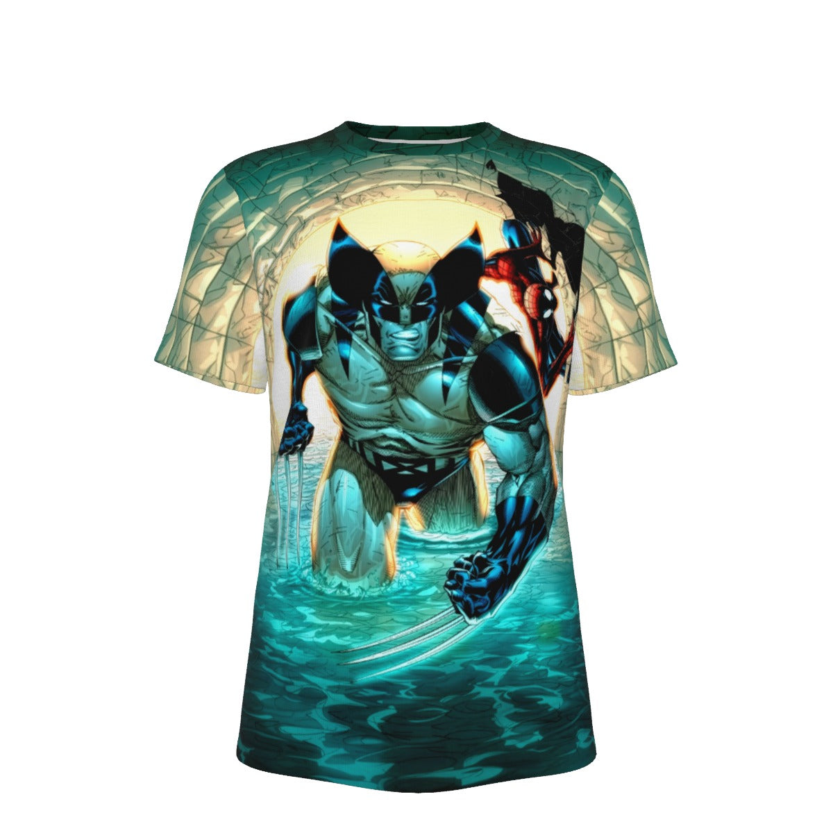 WOLVERINE 156 All Over Print Shirt & Tank Top- IAN CHURCHHILL ART