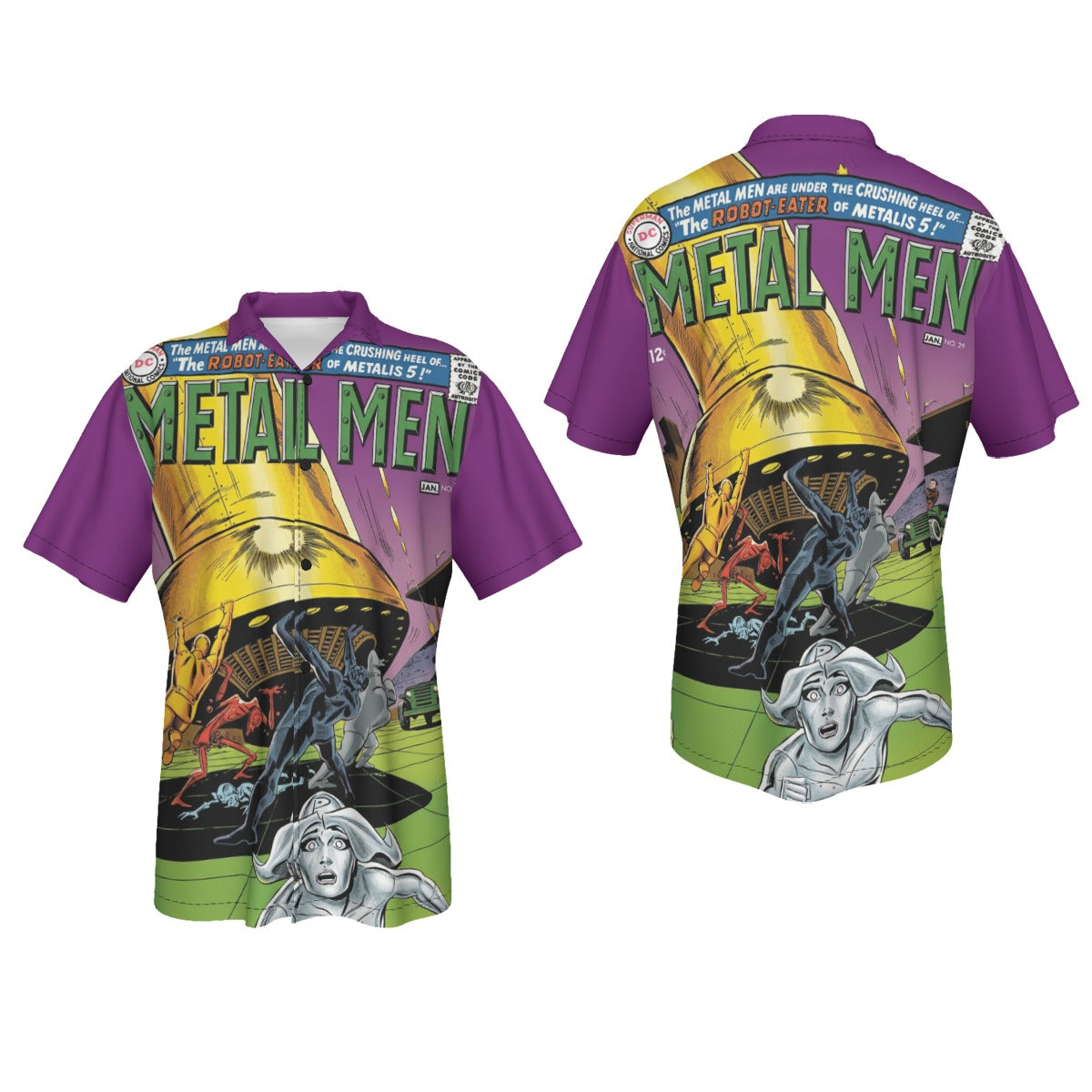 METAL MEN 29 All Over Print Shirt & Tank Top