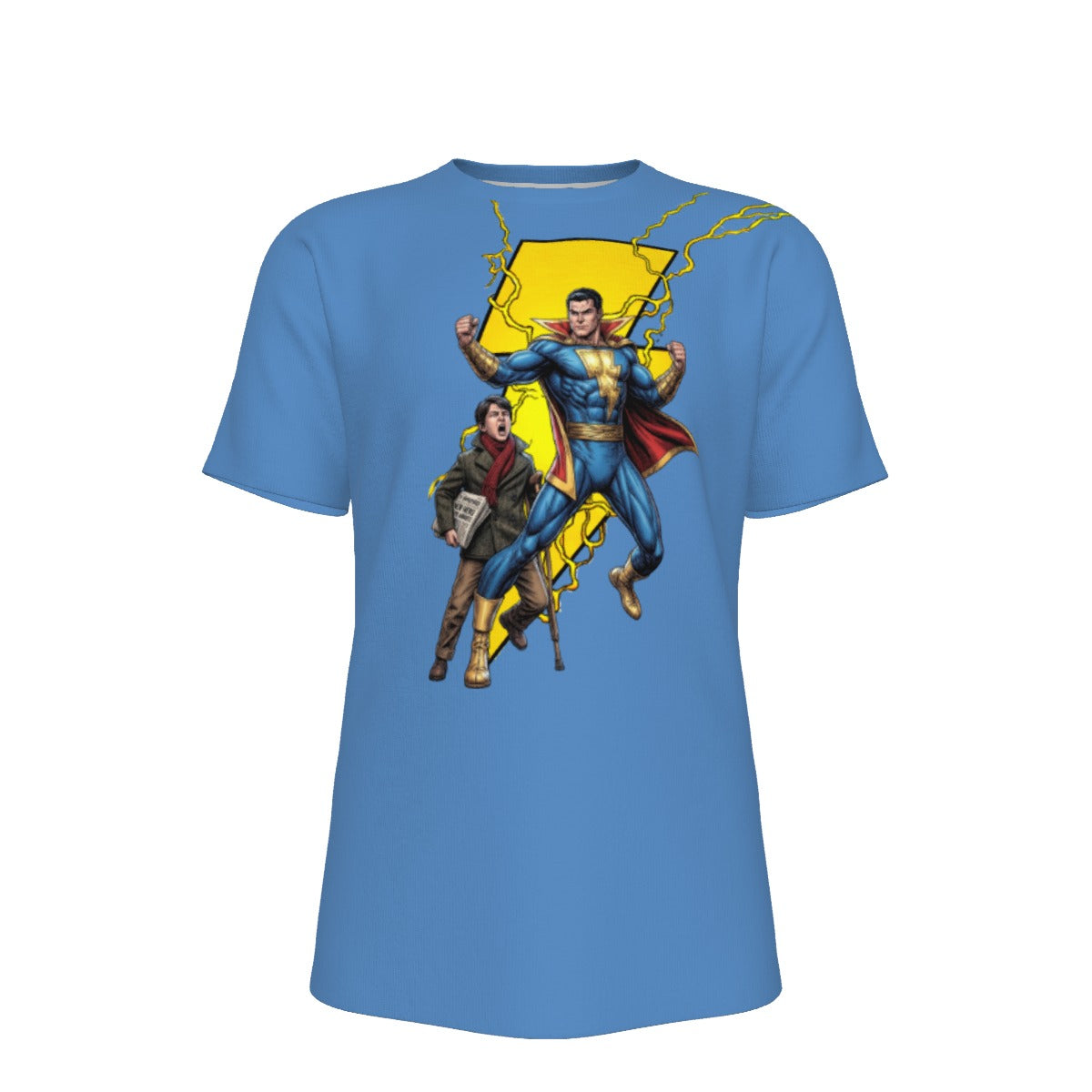 CAPTAIN MARVEL JR GO All Over Print Shirt & Tank Top - ORIGINAL ART BY EKA