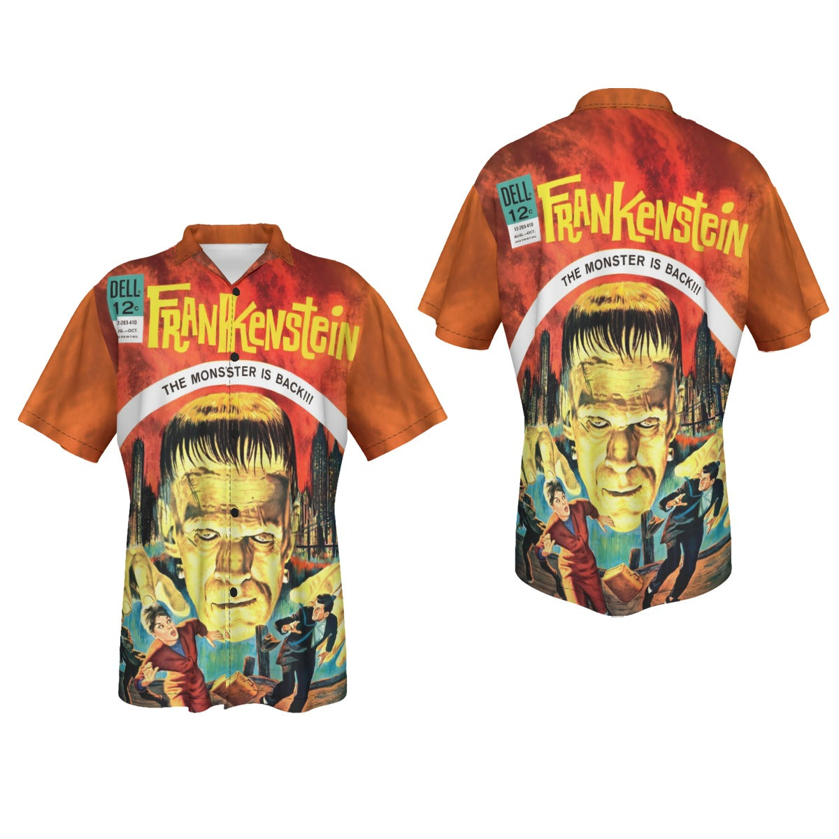FRANKENSTEIN 1 All Over Print Shirt & Tank Top- DELL PUBLISHING