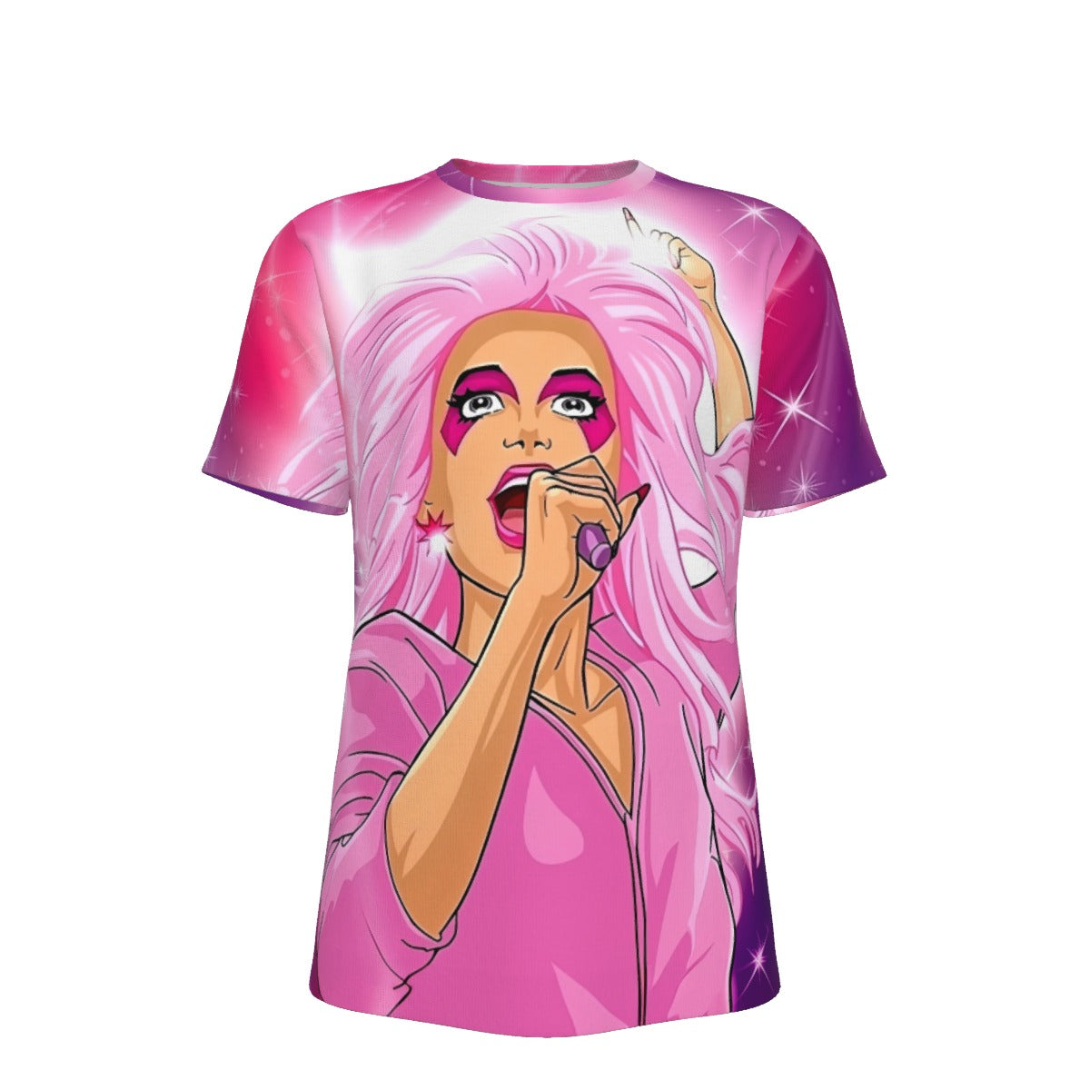 JEM SINGS ALL OVER PRINT SHIRT AND TANK