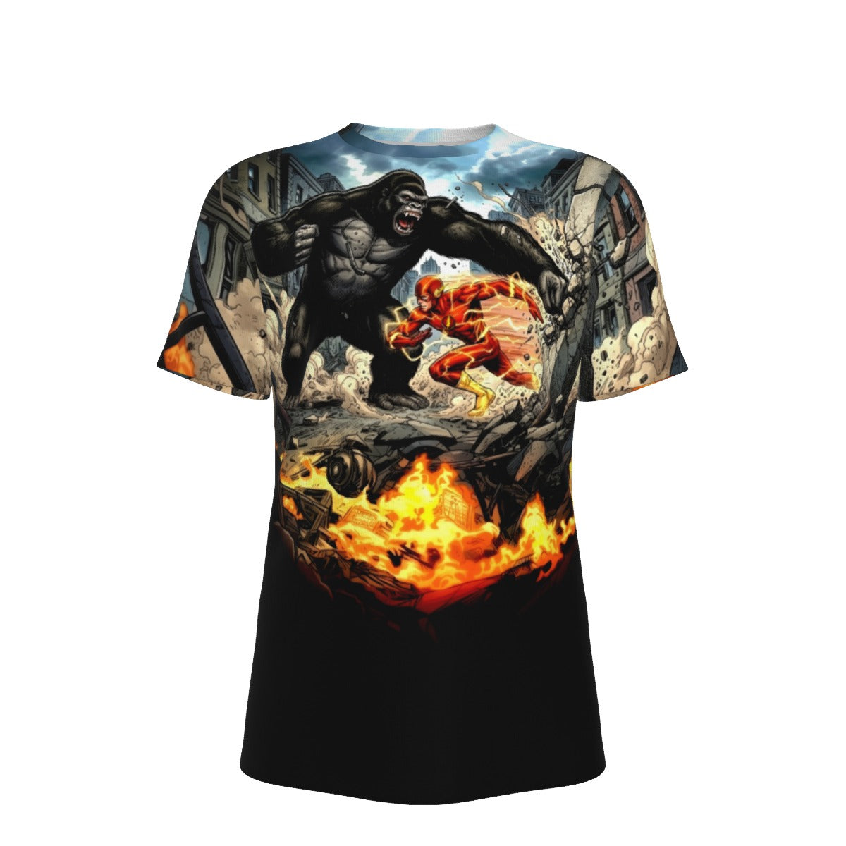 GORILLA GRODD GO All Over Print Shirt & Tank Top - ORIGINAL ART