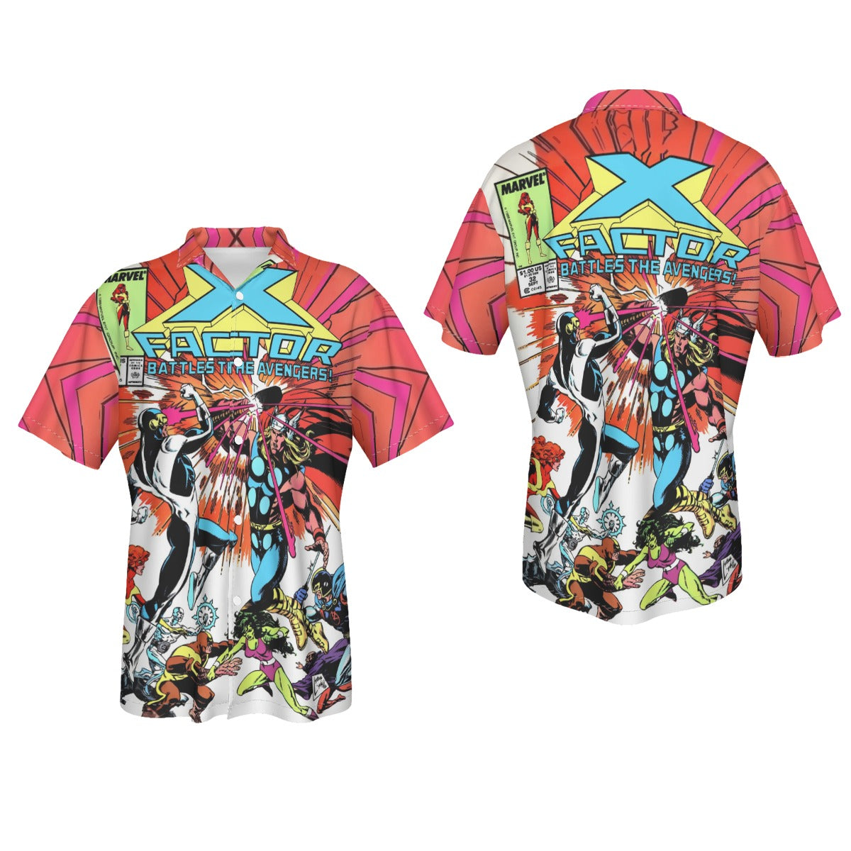 XFACTOR 32 All Over Print Shirt & Tank Top -STEVE LIGHTLE ART