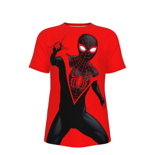ULTIMATE SPIDERMAN NEGATIVE SPACE ALL OVER PRINT SHIRT AND TANK