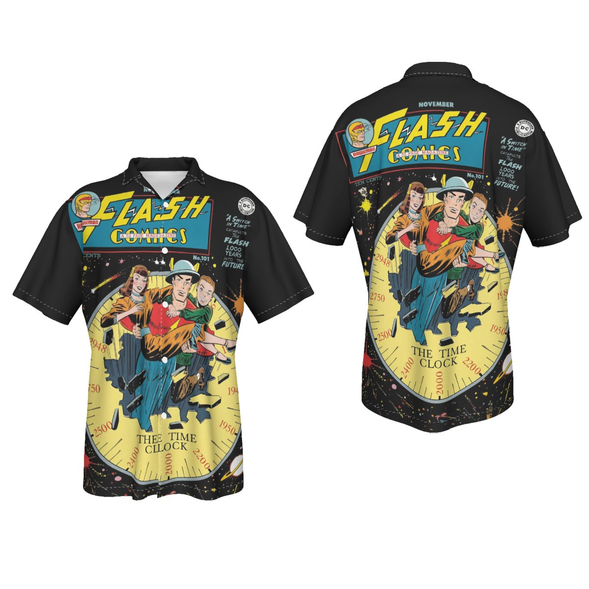 FLASH COMICS 101 All Over Print Shirt & Tank Top