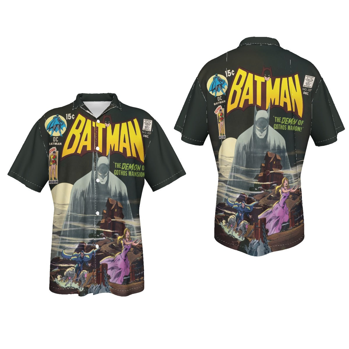 BATMAN 227 Over Print Shirt & Tank Top