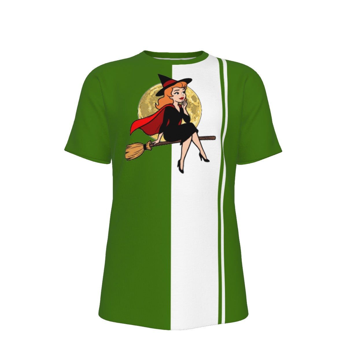 BEWITCHED BROOM RIDE All Over Print Shirt & Tank Top- ORIGINAL ART BY EKA