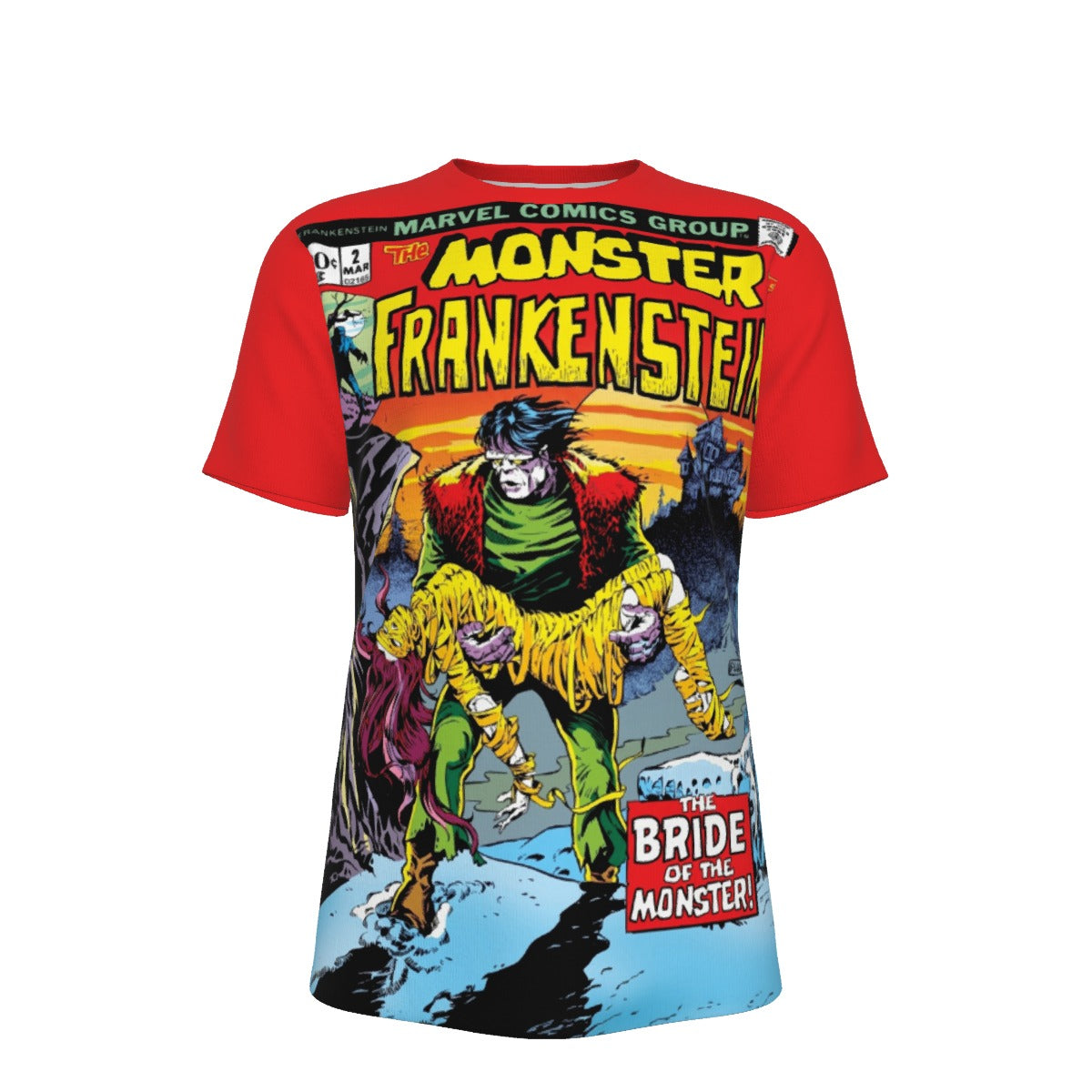 MONSTER OF FRANKENSTEIN 2 All Over Print Shirt & Tank Top - PLOOG ART