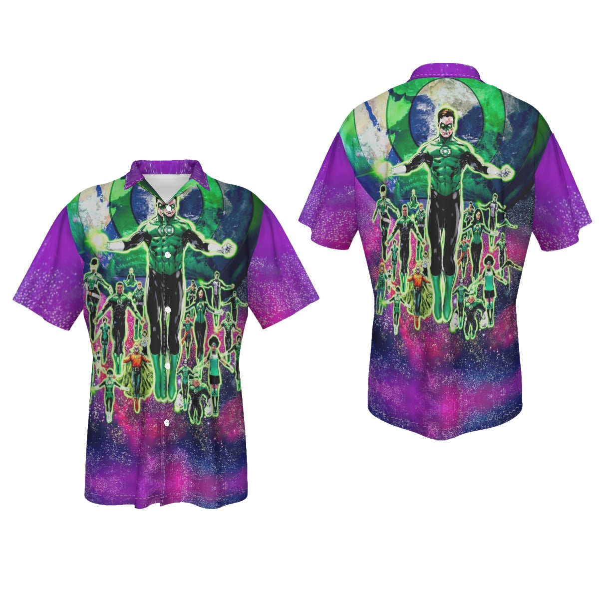 HAL AND THE GREEN LANTERNS OF EARTH All Over Print Shirt & Tank Top