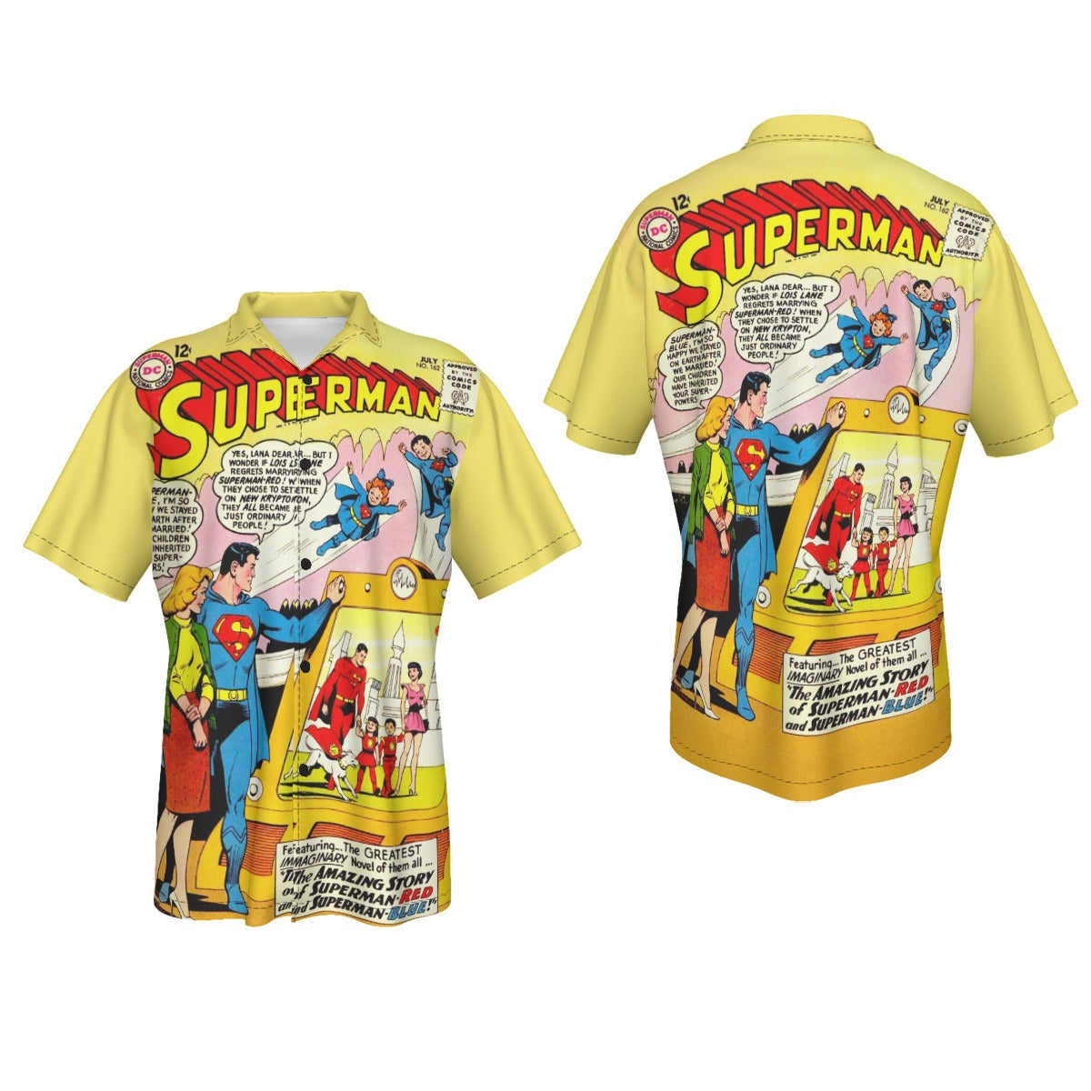 SUPERMAN 162 All Over Print Shirt & Tank Top