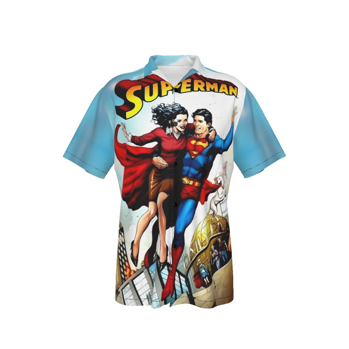 SUPERMAN 700 ALL OVER PRINT SHIRT AND TANK TOP