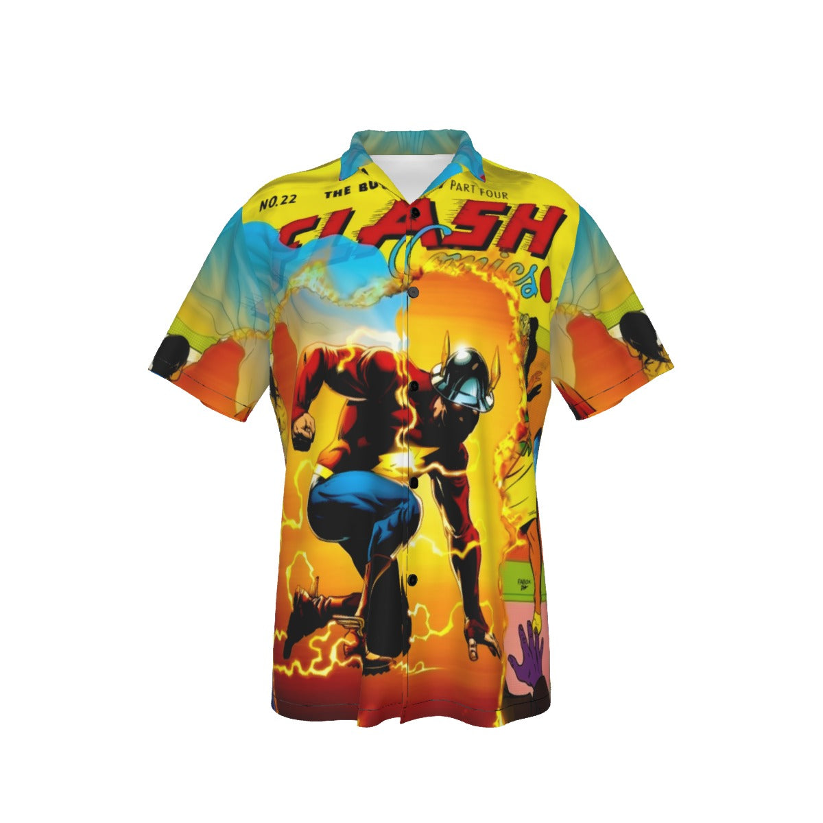 FLASH 22 V5  ALL OVER PRINT SHIRT AND TANK TOP - JAY GARRICK