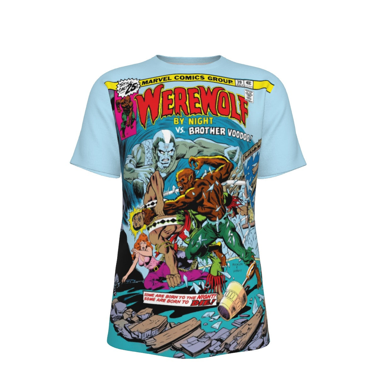 WEREWOLF BY NIGHT 39 All Over Print Shirt & Tank Top - BROTHER VOODOO