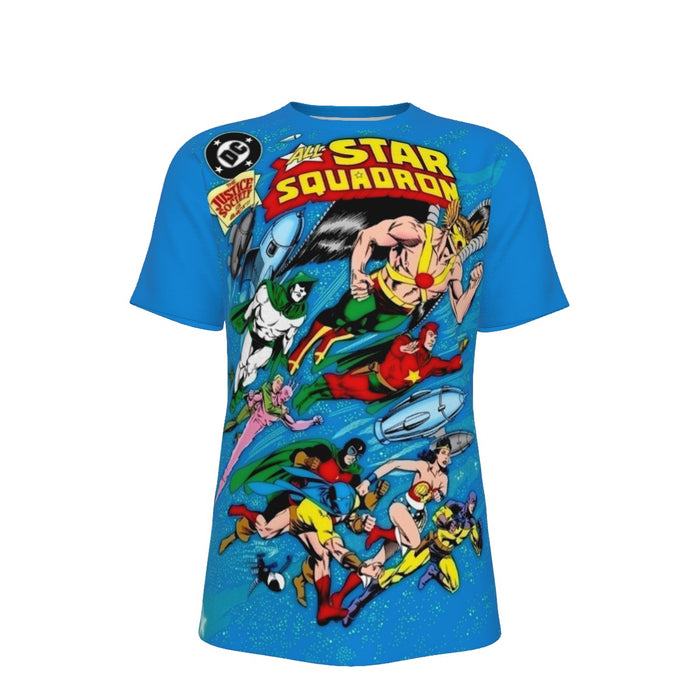 ALL STAR SQUADRON 60 ALL OVER PRINT SHIRT AND TANK TOP