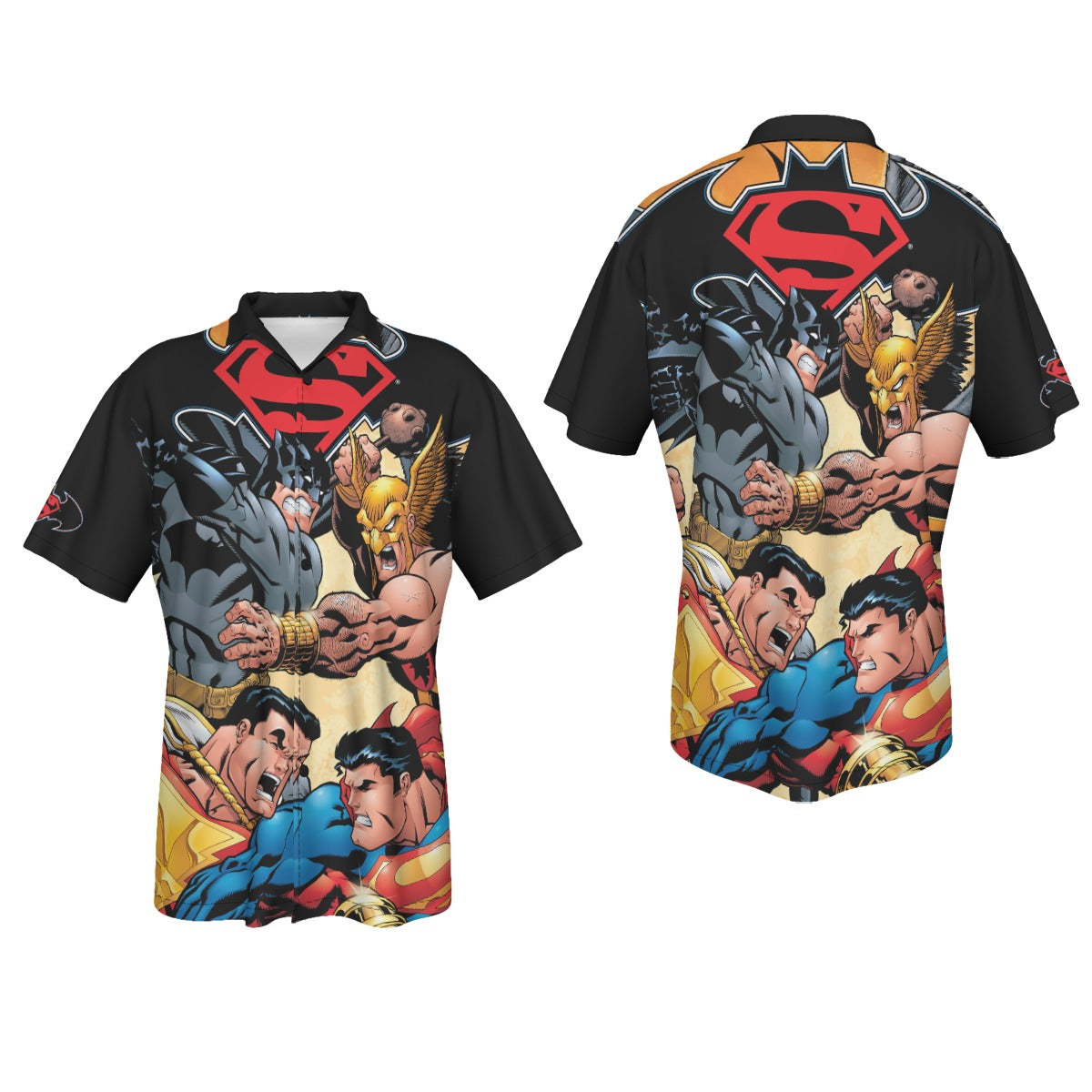 BATMAN SUPERMAN 4 COVER ALL OVER SHIRT AND TANK TOP