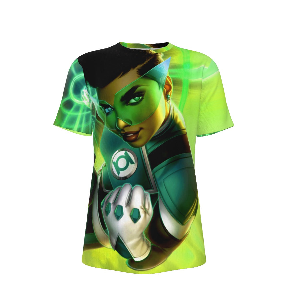 GREEN LANTERN  FAR SECTOR All Over Print Shirt & Tank Top - SOJOURNER JO - WARREN LOUW ART