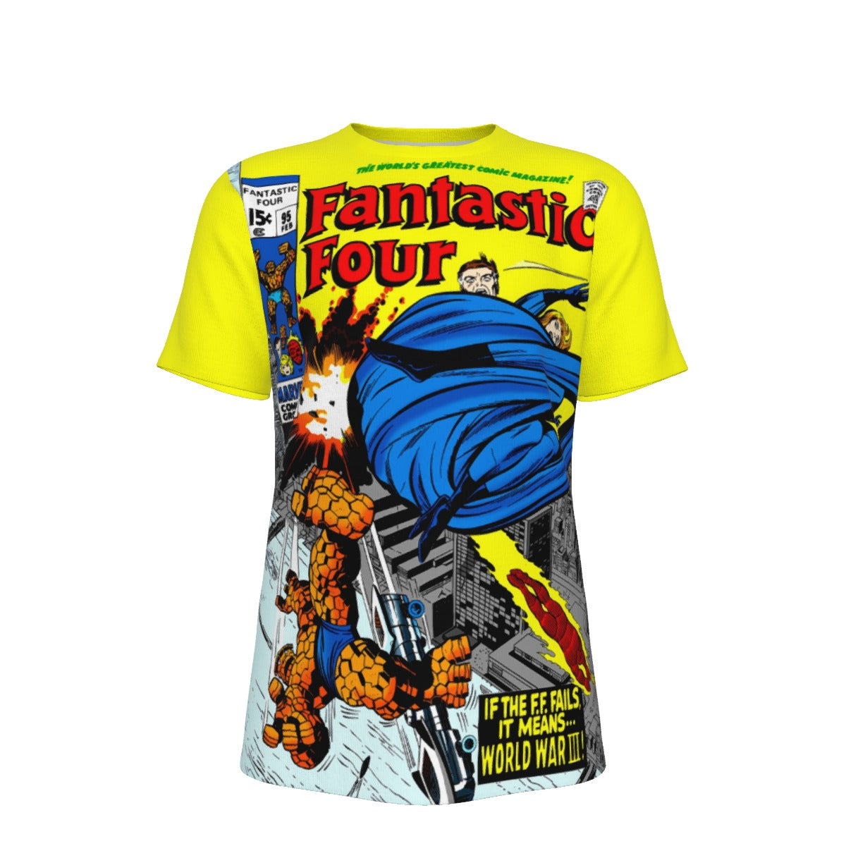 FANTASTIC FOUR 95 ALL OVER PRINT SHIRT AND TANK TOP