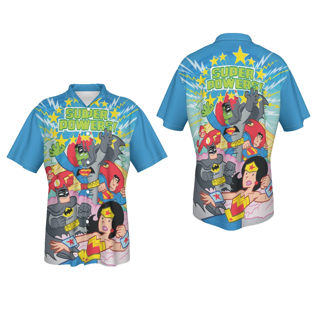 SUPER POWERS 1 All Over Print Shirt & Tank Top- FRANCO ART