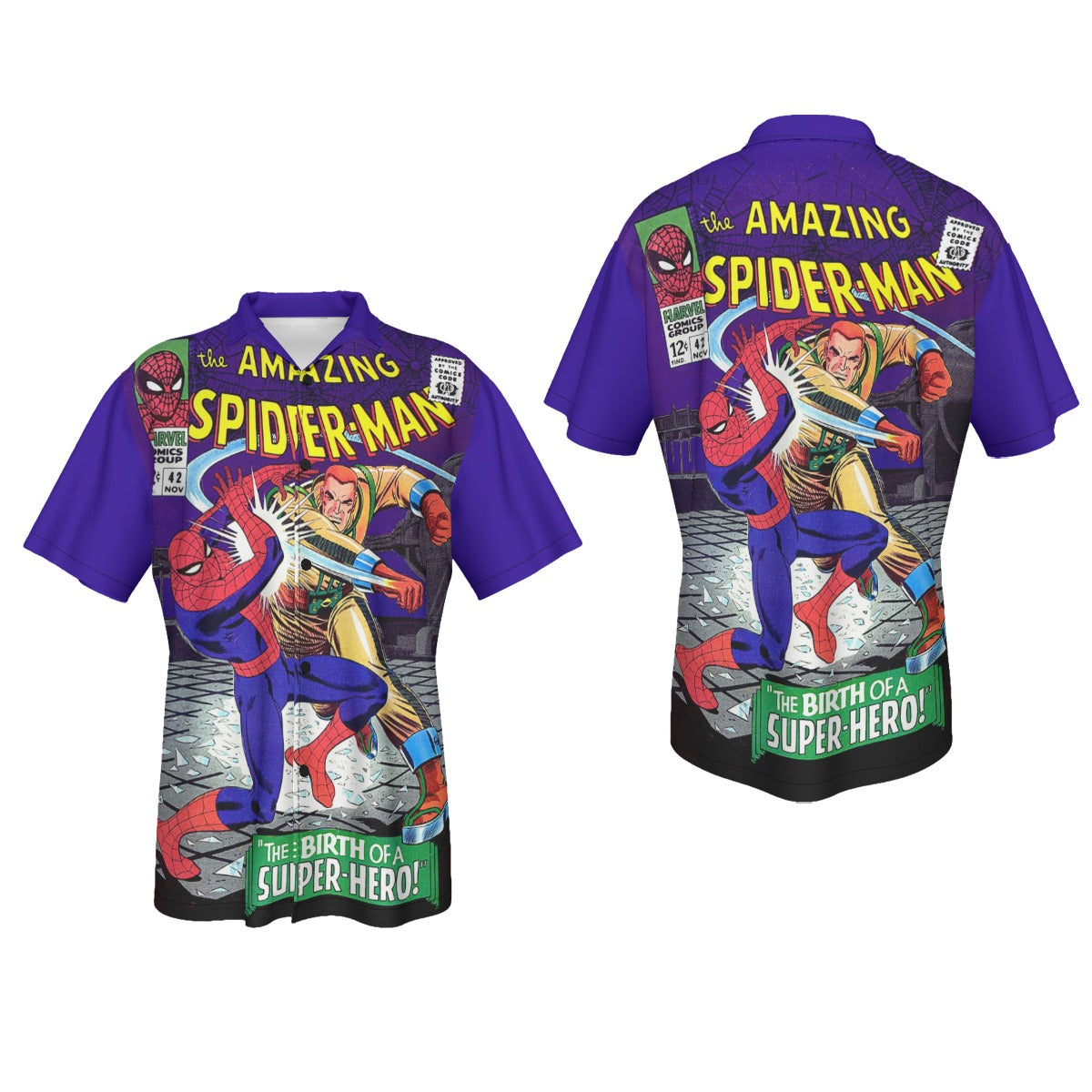 AMAZING SPIDERMAN 42 All Over Print Shirt & Tank Top