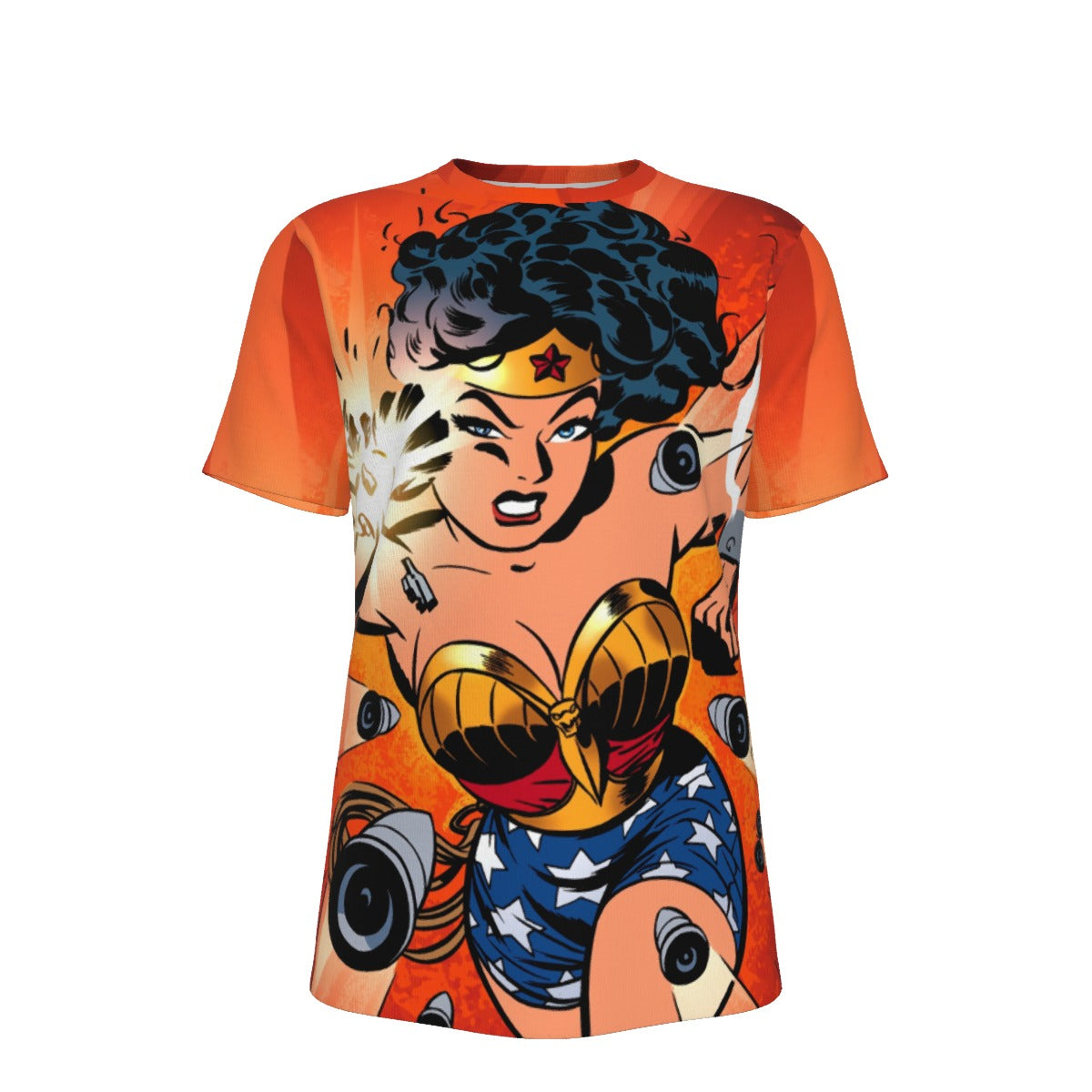 WONDER WOMAN  NEW FRONTIER All Over Print Shirt & Tank Top - DARWYN COOKE ART