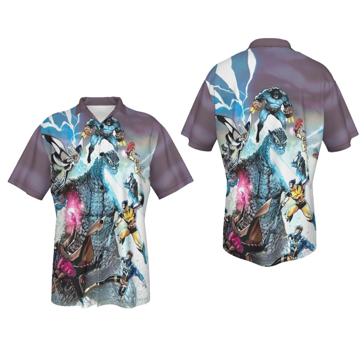 GODZILLA VS XMEN All Over Print Shirt & Tank Top