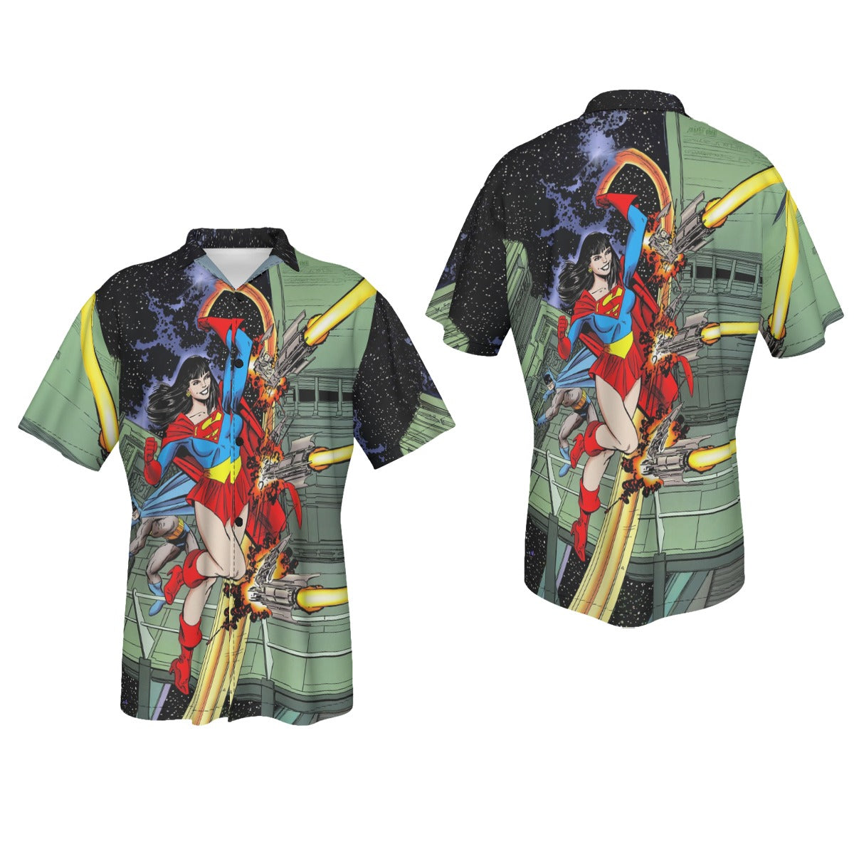 GENERATIONS 3 SUPERGIRL All Over Print Shirt & Tank Top - JOHN BYRNE ART