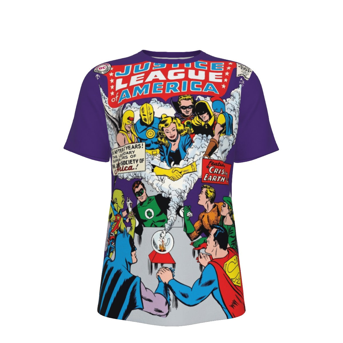 JUSTICE LEAGUE OF AMERICA 21 All Over Print Shirt & Tank Top - JLA