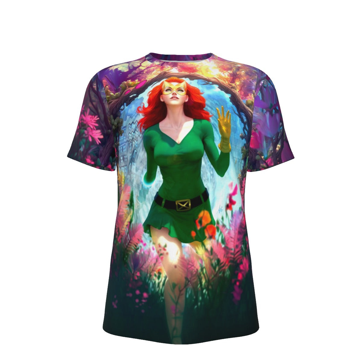 MARVEL GIRL All Over Print Shirt & Tank Top - STANLEY ARTGEM ART