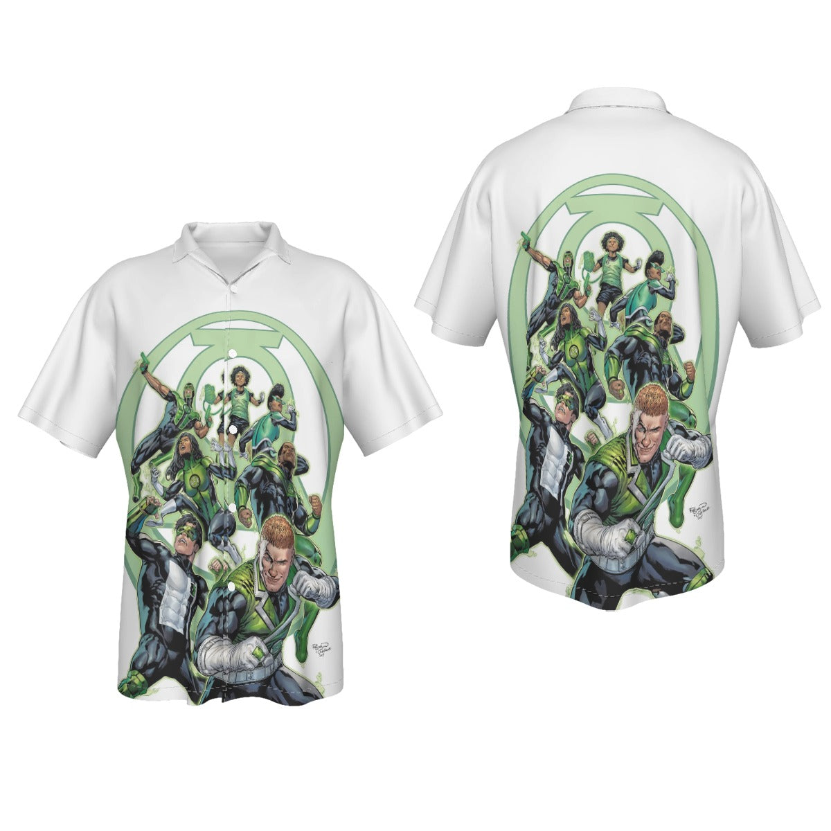 THE OTHER EARTH GREEN LANTERNS All Over Print Shirt & Tank Top