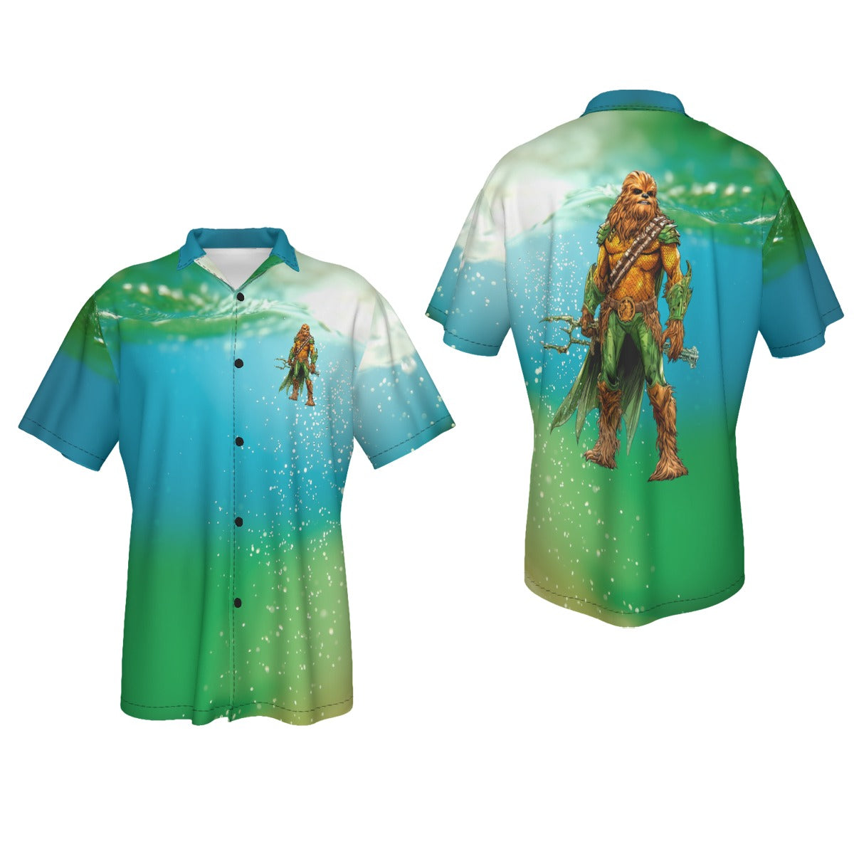 CHEWBAQUAMAN MASH UP All Over Print Shirt & Tank Top - ORIGINAL ART