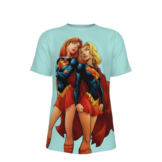 SUPERGIRL GEN13 ALL OVER PRINT SHIRTS AND TANK TOP