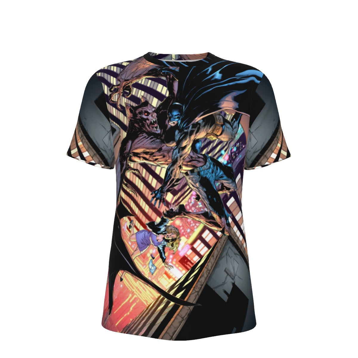 MANBAT PIN UP All Over Print Shirt & Tank Top- DOUG MAHNKE ART