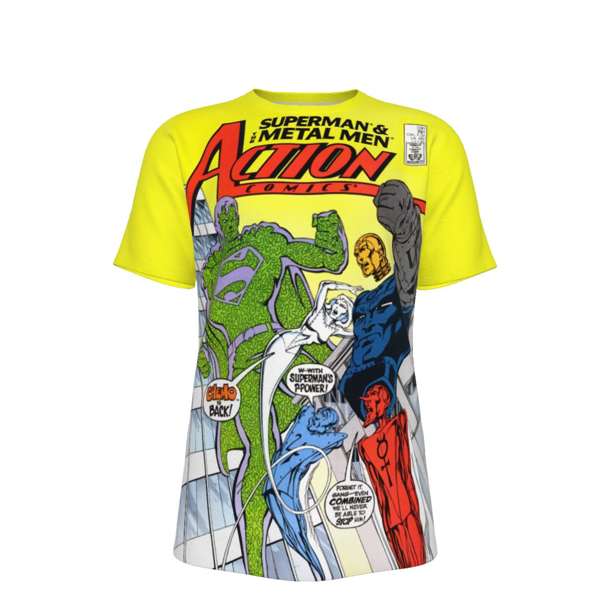 ACTION 590 All Over Print Shirt & Tank Top - METAL MEN