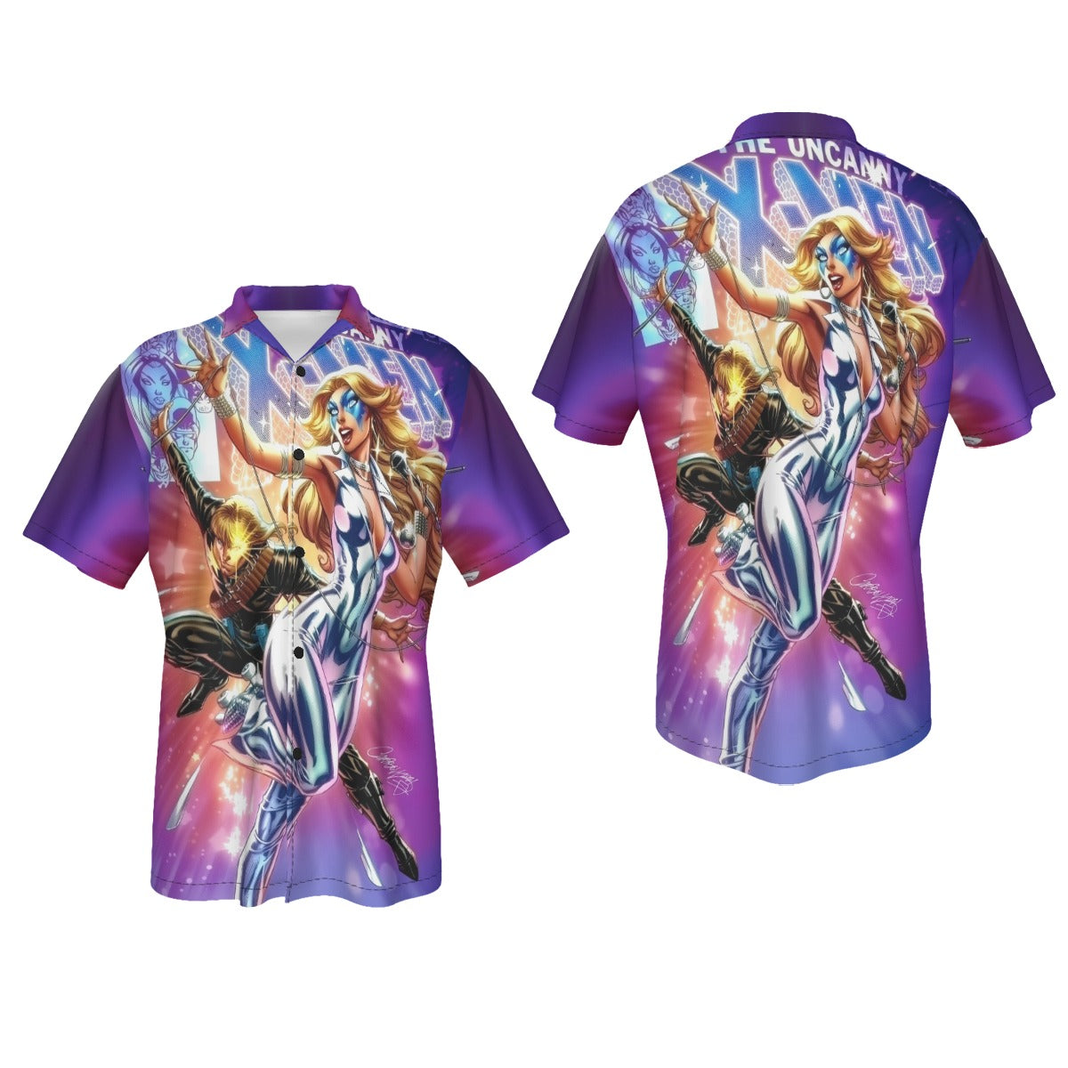 DAZZLER LONGSHOT All Over Print Shirt & Tank Top - ARTHUR ADAMS ART - REFRESH