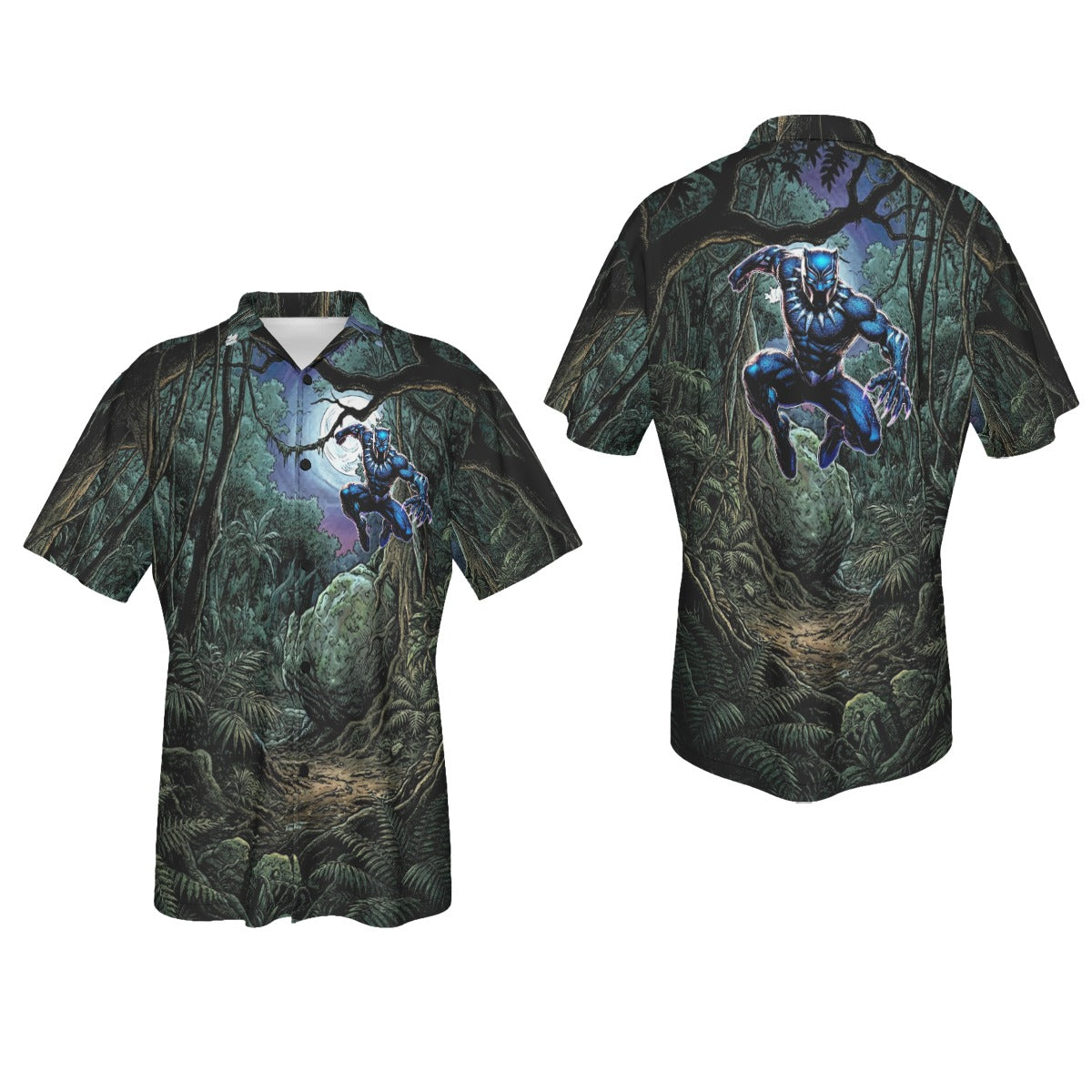 BLACK PANTHER GO All Over Print Shirt & Tank Top -ORIGINAL ART BY EKA