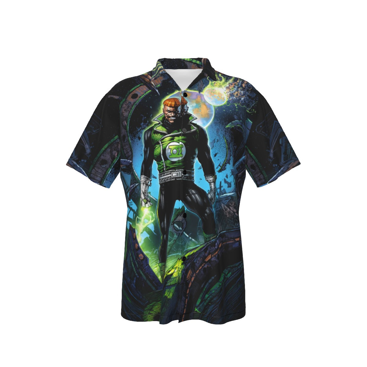 GUY THE GREEN LANTERN All Over Print Shirt & Tank Top - DAVID FINCH ART