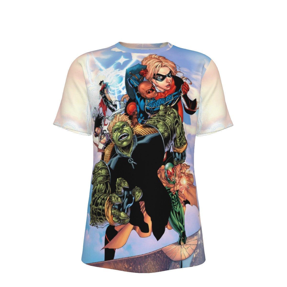 YOUNG AVENGERS POSTER All Over Print Shirt & Tank Top