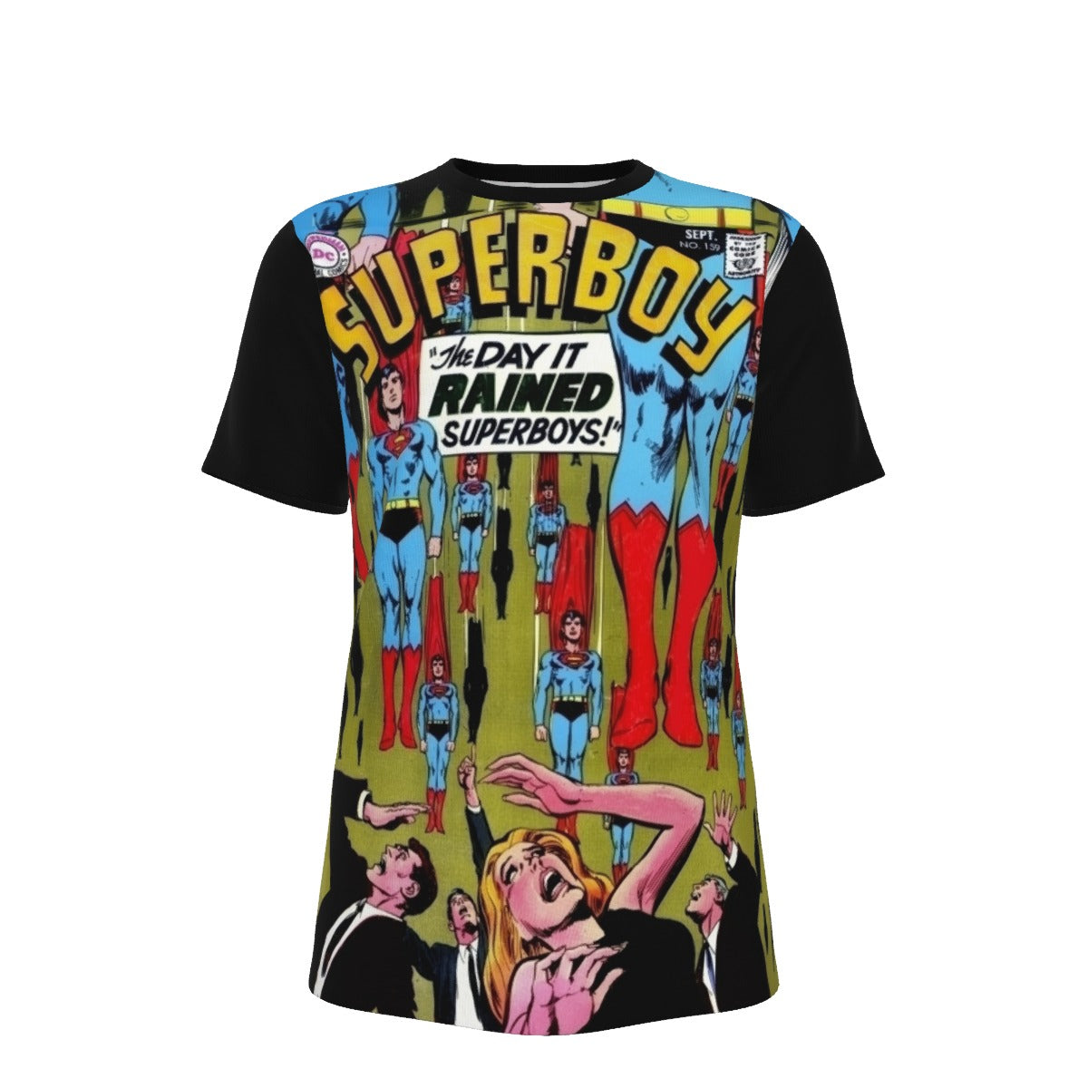 SUPERBOY 159 PIN UP OVER PRINT SHIRT AND TANK TOP