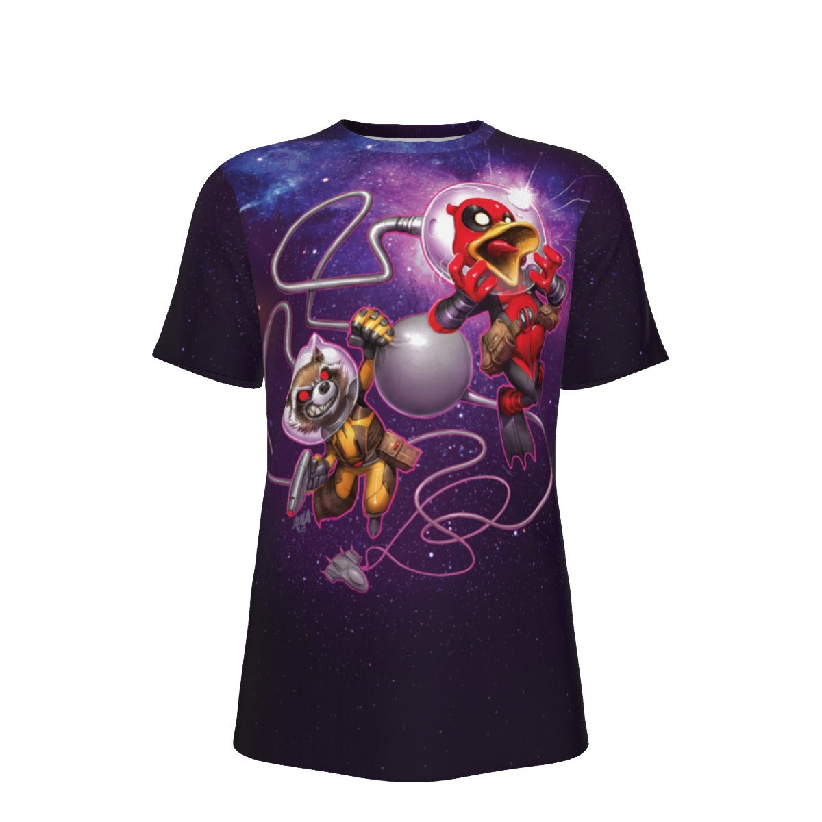 DEADPOOL THE DUCK 2 All Over Print Shirt & Tank Top- ROCKET RACCOON