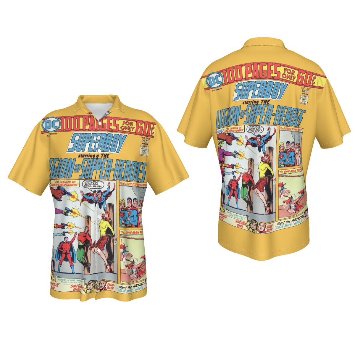 SUPERBOY AND THE LEGION 205  All Over Print Shirt & Tank Top